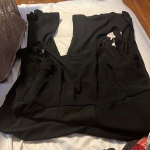Cute black romper size XL